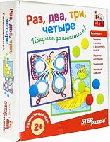 Игра развивающая Степ Пазл "IQ step. Раз,два,три,четыре" 89823