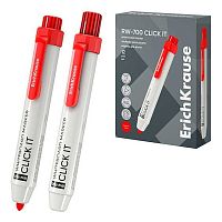 Маркер д/доски EK авт. RW-700 Click it 60832 красный,2,0мм