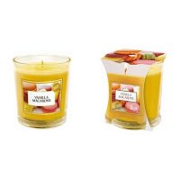 Свеча аромат. в стакане SER "Ванильные макарони" ALB020618