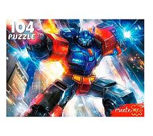 Пазлы  104 Рыжий кот "Трансформер в городе" УК104-2391