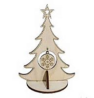 Ёлочка настол. сборная АПИЛКА НГ ЕЛ 08 дерево