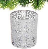 Подсвечник "Фантазия" 201-3861 белый,7*7,8см