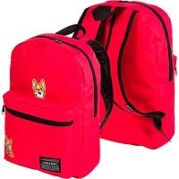 Рюкзак подростковый deVENTE "Corgi" 7032507 красный,40*29*17см