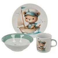 Набор посуды Daniks "Смелый капитан" 362-299/501737 (тарелка 17,5см,салатник 15см,кружка 230мл)