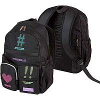 Рюкзак подростковый deVENTE "Air Jump. Favorite List" 7032599 полиэстер,уплотн.спинка,40*31*20см