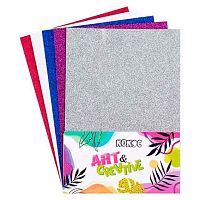 Бумага цв. с блёст. А4  5л. 5цв. КОКОС 200738 в пакете