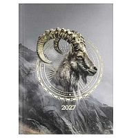 Ежедневник 2027г. А5 160л. ФЕНИКС тв.обл. "Символ года" 74595 мат.лам.,тисн.фольг.