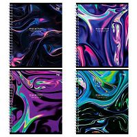 Тетрадь 96л. (клетка) BG спираль "Equaliser" 09060 глянц.лам.