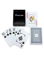 Карты игральные Миленд "Покер" (54шт) ИН-9130 пластик.,синяя рубашка