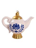 Подвесное украшение НГ ФЕНИКС "Чайник" 94940 фарфор,5*8*9,2см