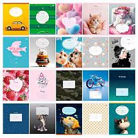 Тетрадь 12л. (клетка) BG "Super Mix-20" 06120 эконом,асс.