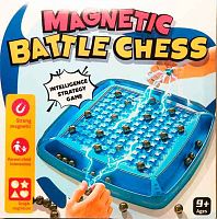 Игра настольная ИГРУНЫ "Магнитный бой. Magnetic Battle Chess" LP134 (20шариков)