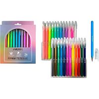 Набор гел. ручек 24цв. deVENTE "Vivo" 5051544 0,8мм,к/к