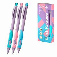 Карандаш авт. 2,0мм цанговый EK ErgoLine "Kids Pastel" 63833 HB,точилка