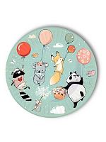 Тарелка бум. Миленд "Звери на шариках" 23см (6шт) ТБ-2132