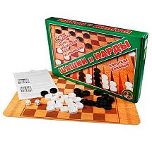 Игра настольная Десятое королевство "Шашки/нарды" большие 01069