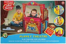Конструктор д/раскрашивания EK Artberry 42959 игровой Puppet Theatre карт. короб.
