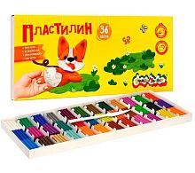 Пластилин 36цв.,540гр. Каляка-Маляка ПКМ36-К со стеком