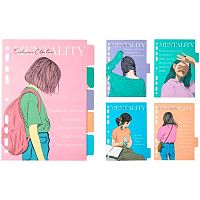 Разделитель листов картон. А5 deVENTE "Mentality" 3051416 лам. мел. с рис. (5шт.)