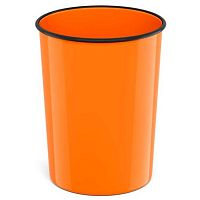 Корзина д/бумаг EK "Neon Solid" 13,5л. 58460 литая,пластик.,оранжевая