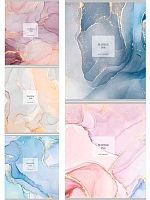 Тетрадь 48л. (клетка) Проф-Пресс Profit "Мраморный дизайн-1" 48-9058 цв.мел.обл.