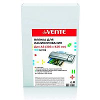Пленка д/ламинирования 303*426мм А3  60мкм deVENTE 100л 4122322 глянц.