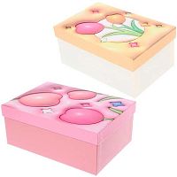 Коробка подар. "Тюльпаны" 549-746 (23*16*9.5см)