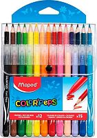 Набор д/рисования MAPED "Color'Peps" 897412 (12 фломастеров,15 цв.карандашей)
