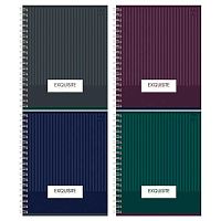 Тетрадь 80л. (клетка) BG спираль "Minimal" 08554 мат.лам.,фольга