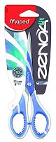 Ножницы 17см MAPED Zenoa Fit 596110 с рис. на лезвиях,обрезин.ручки,симметричные