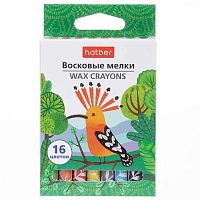 Мелки восковые 16цв. ХАТ "Colora-Какаду" 090284 кругл.корп.,d-9мм,к/к,е/подвес