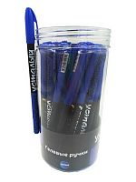 Ручка гелевая CENTRUM "Умственно усталый" 71094 синяя,0,7мм,прорезин.