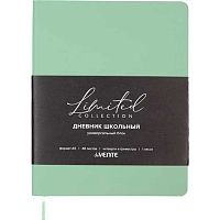 Дневник 1-11кл. deVENTE "Nobile" 2021660 св.-оливков.,кож.зам.софт-тач,бел.бум.