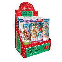 Хлопушка пневмат. ФЕНИКС 95101 (разноцв.конфетти,с пожеланиями) 20см