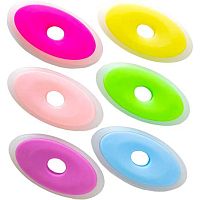 Ластик deVENTE "School" 4070503 д/гелевых стираемых чернил,овал.,50*25мм,пластик.держ.