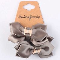 Бантик д/волос КОКОС 202008 6,5см серый 2шт. Бантик д/волос КОКОС 202008 6,5см серый 2шт.