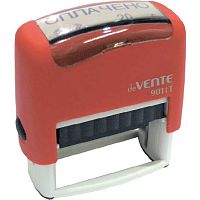 Штамп автом. deVENTE 4116319 "ОПЛАЧЕНО" с датой 38*14мм, блистер