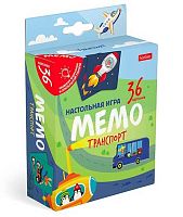 Игра настольная ХАТ Мемо "Транспорт" 33906 36карточек