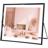 Фоторамка 20*25см "Чёрный стиль" 640-1294 гориз.,метал.