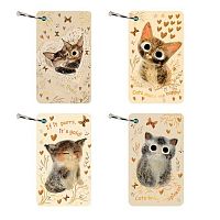 Блокнот 54*90мм 110л. BV "Smart Journal" 3-570 отрыв.блок на кольце,пластик.обл.,б/лин.,асс.