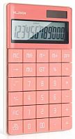 Калькулятор наст. 12разр. DELI "Nusign" ENS041pink (1617348) розовый,165*102мм