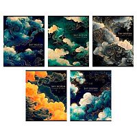 Тетрадь 48л. (клетка) ХАТ "Sky design" мат.лам.,3D-фольга,асс.