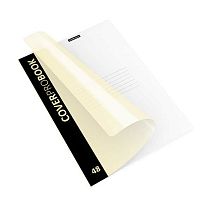 Тетрадь 48л. (клетка) А4 EK пластик.обл. "CoverProBook Pastel matt жёлтая" 55227