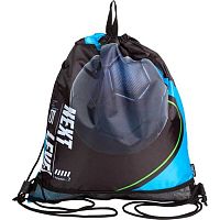 Сумка д/обуви deVENTE 40*47см "Next Level Football" 7040634 чёрная,водооттал.ткань,1отд.