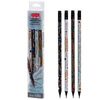 Карандаш ч/гр. с ласт. ХАТ "Вспомнить всё. Правописание" 090624 НВ,кругл.корп.,пластик.бокс