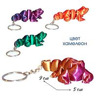 Брелок сувенирный подвижный 3Д "Лягушка" Ткбр2025-34 пластик.