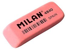 Ластик MILAN CNM4840 скош.,розовый, 5,2*1,9*0,8см