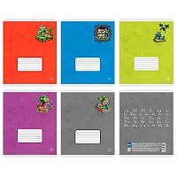 Тетрадь 12л. (линейка) CENTRUM "My Game" 76442 вд-лак