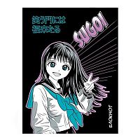 Блокнот 10,5*14см  32л. ФЕНИКС "Аниме" 65451 вн.блок-белый офс.,дизайн.блок