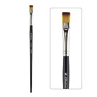 Кисть синтетика №10 плоская  Альбатрос Профи